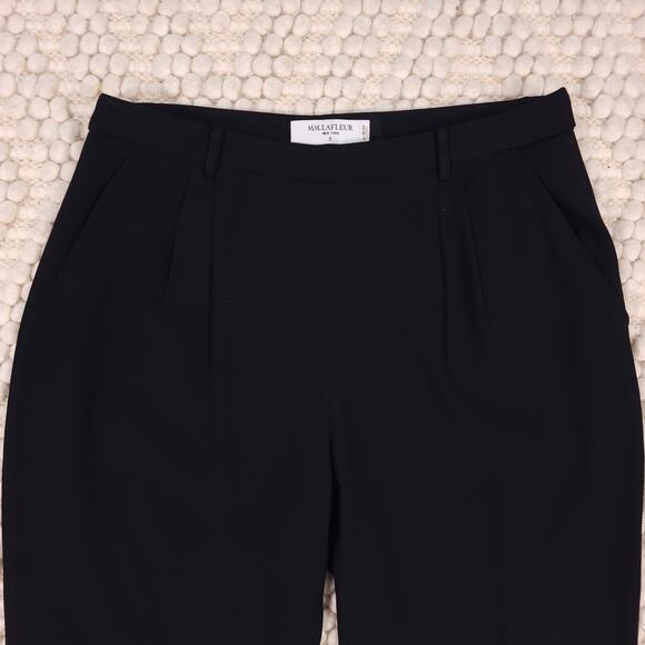 MM Lafleur The Nakamura Trouser Black Sz 6 - Picture 2 of 8